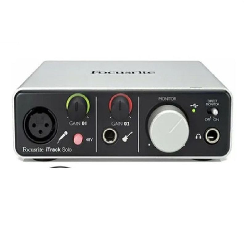 Interfaz De Audio Focusrite Itrack Solo Lightning Audio  B24-0