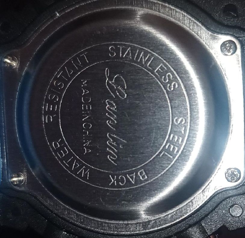 Reloj  Deportivo Azul Resistente Agua-1