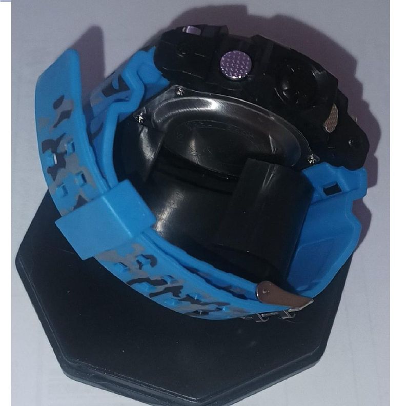 Reloj  Deportivo Azul Resistente Agua-5
