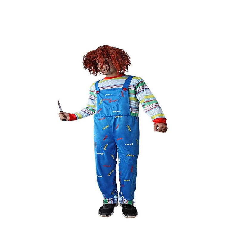 Disfraz Chucky, infantil, Incluye Traje Y Cuchillo cd22189-1