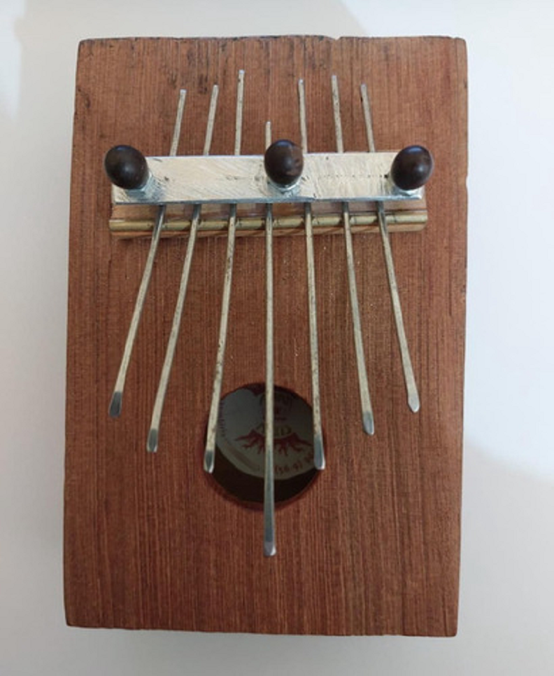 Kalimba Piano De Dedo 7 Teclas. B4-0