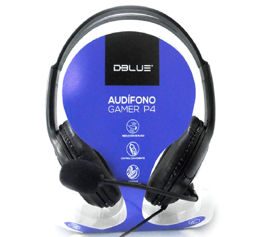 Audifono Gamer P4 C/mic On/off + Control Volumen Dblue B29-0