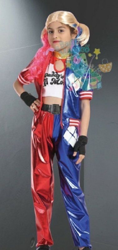 Disfraz Harley Q. Mujer, Quinn, Pantalon Largo cd: 22186-3