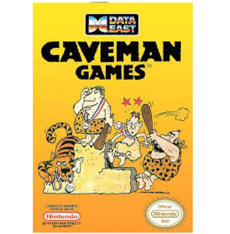 Nes Nintendo Orig. Clásicas Auténticas Caveman Games B39-0