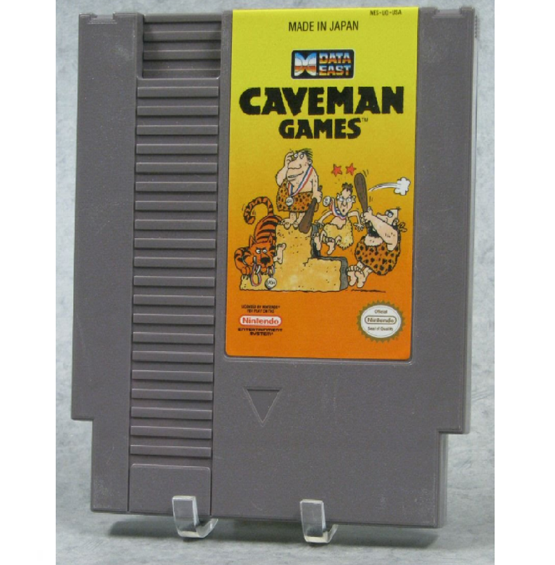 Nes Nintendo Orig. Clásicas Auténticas Caveman Games B39-1