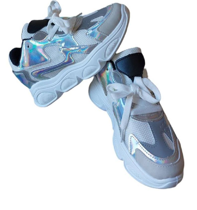 Zapatilla blanca con Plataforma Z-29-0