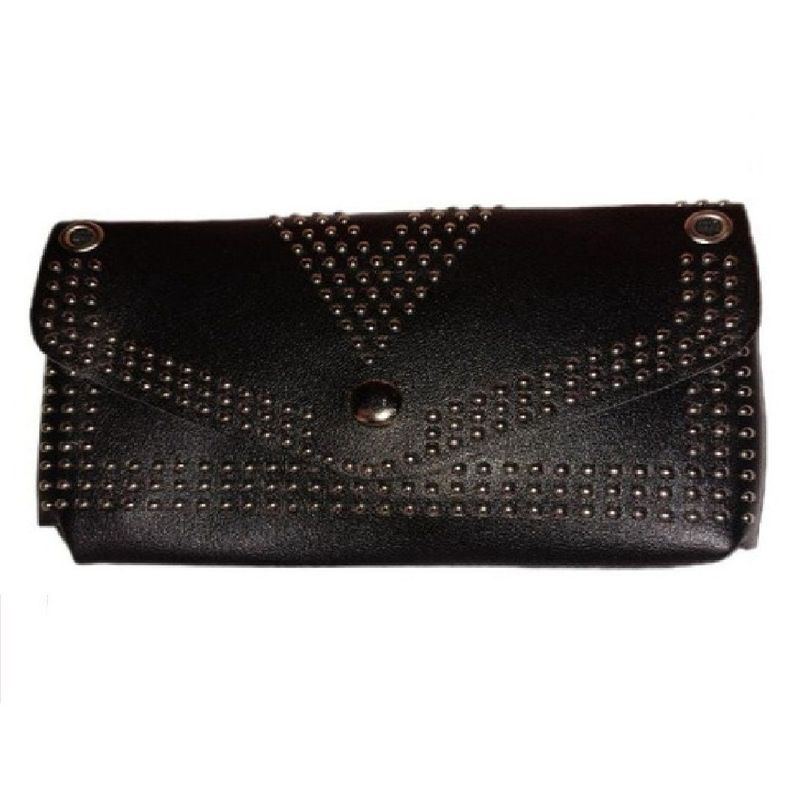 Bolso De Mano Negro B6-0