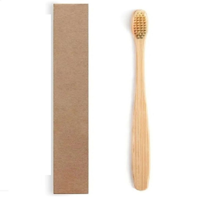 Cepillo De Dientes Bambú De Madera Ecológico - Bamboo / C1-1