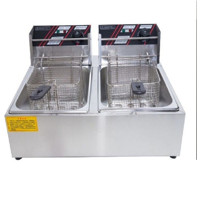 Freidora Electrica Sobremesa 2 Deposito 6L Hef82-0