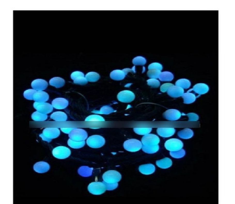 Luces De 240 Bolas Led De Iluminación Color Azul Cod 2021-49-0