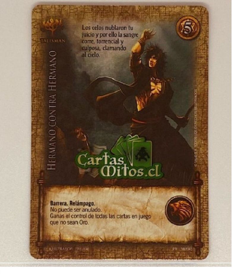 Carta Goliat Mitos Y Leyendas Myl-3