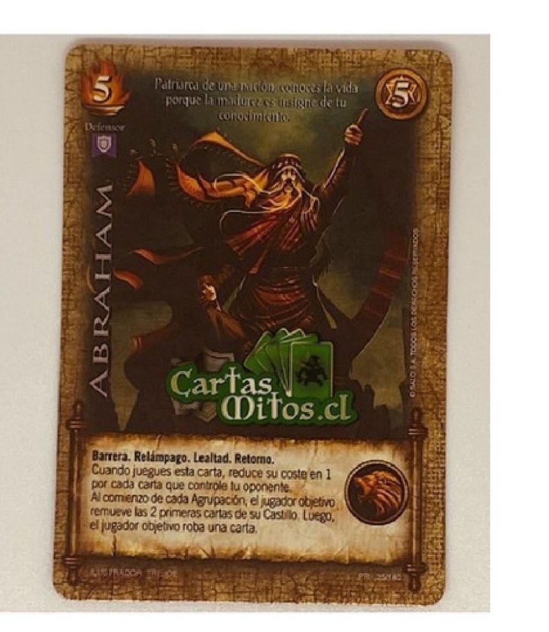 Carta Goliat Mitos Y Leyendas Myl-4