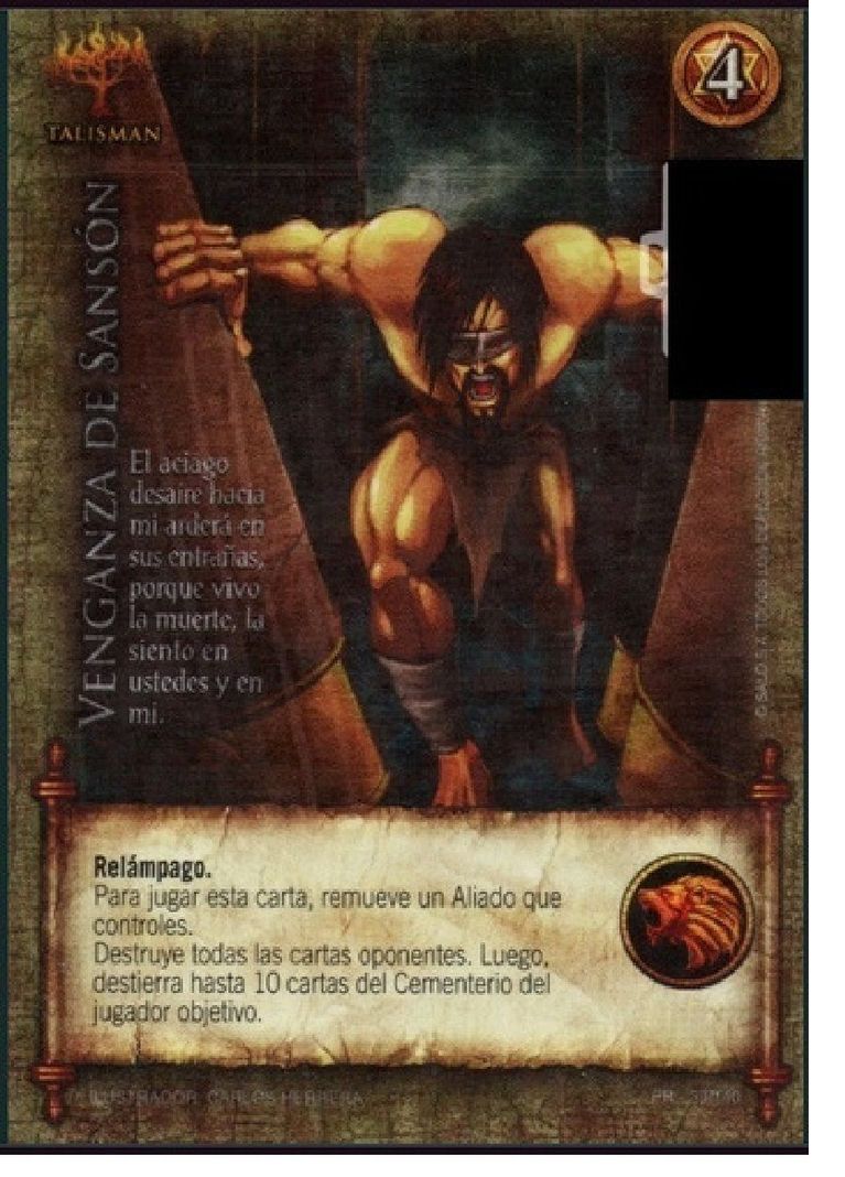 Carta Goliat Mitos Y Leyendas Myl-5