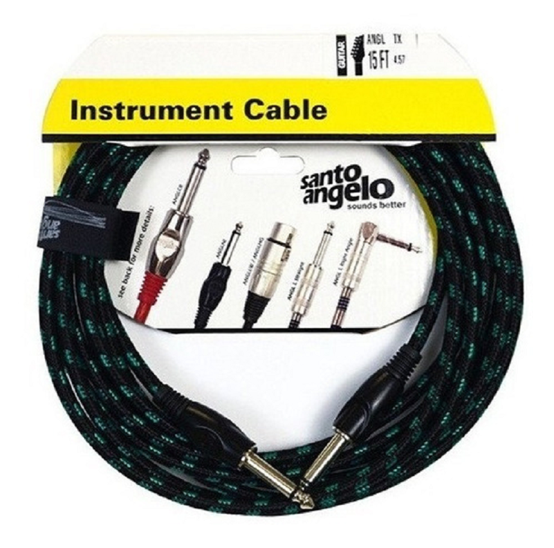 Santo Angelo Cable Ofc Angel Textil 3.05m 2 Plug Rectos B12-1