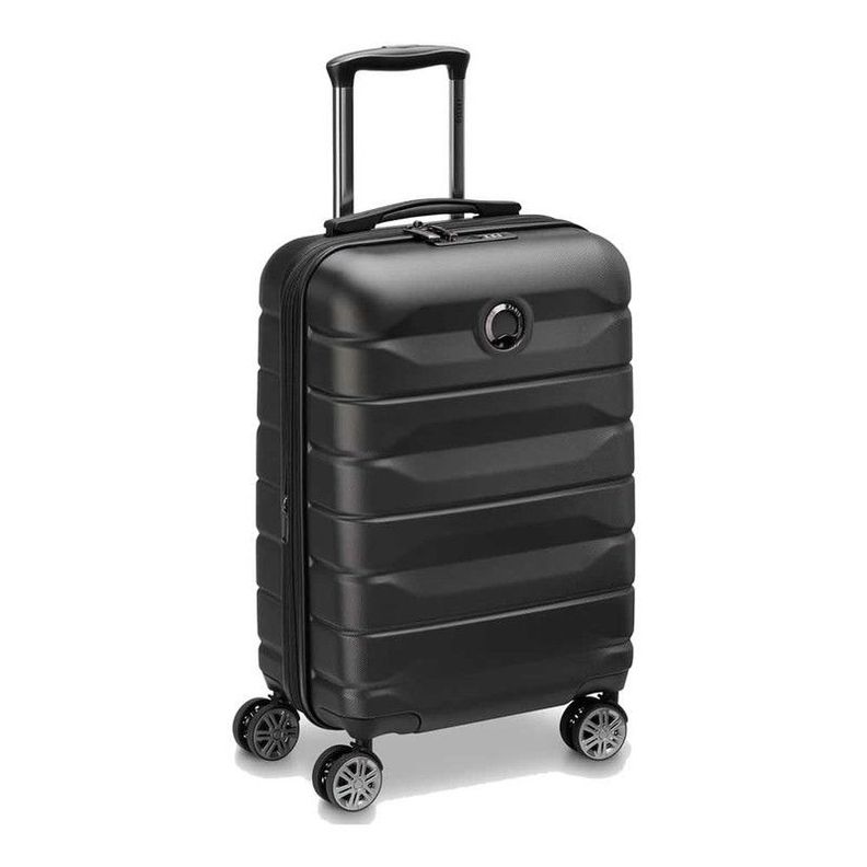 MALETA DE CABINA 55 cm. EXPANDIBLE DELSEY AIR ARMOUR NEGRO-1