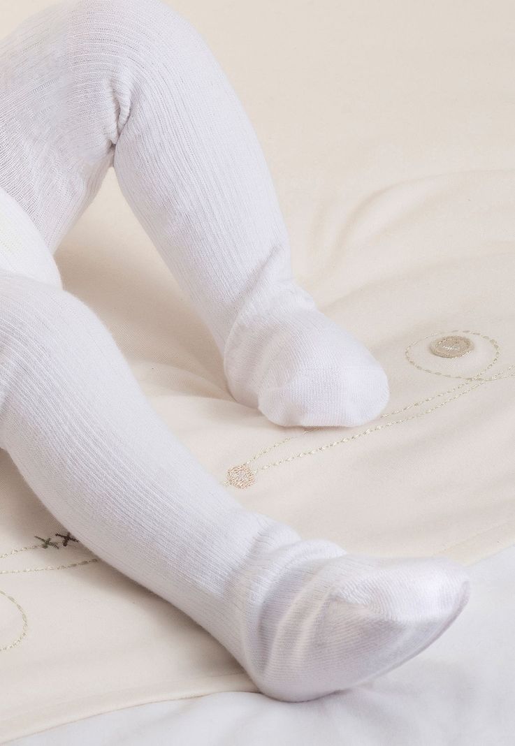 BALLERINA ALGODON BEBE BLANCO MOTA-1