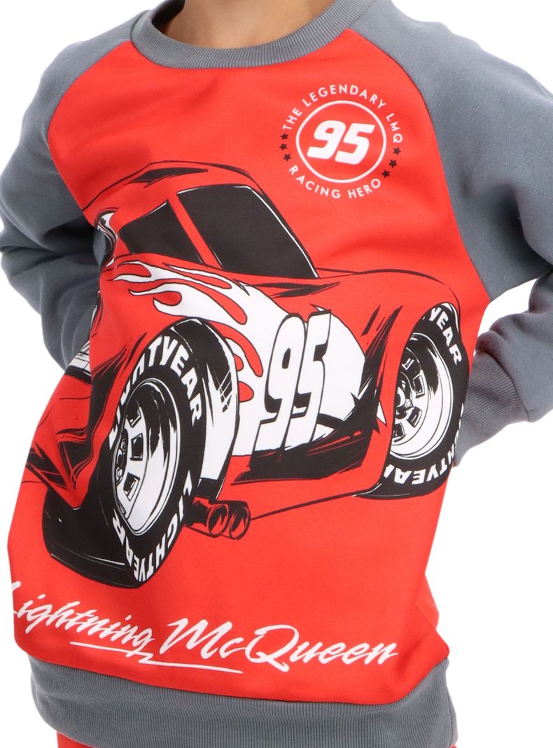 Pijama Algodón Cars Rojo Caffarena-1