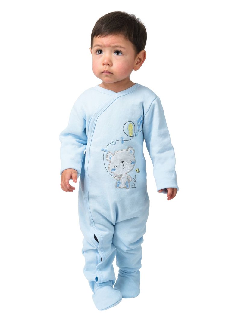 Pijama Algodón Niño Mota-0