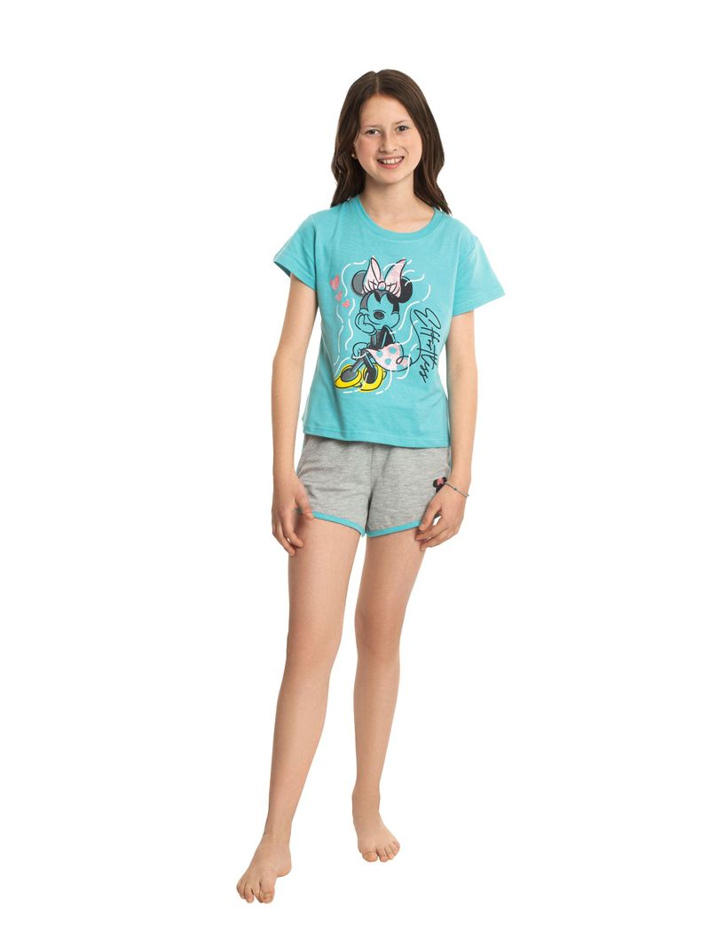 Pijama Infantil Algodón Minnie Caffarena-0