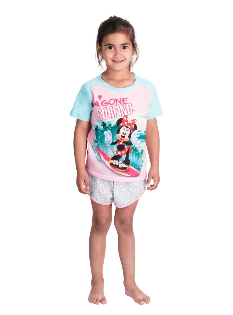 Pijama Algodón Minnie Rosado Caffarena-0