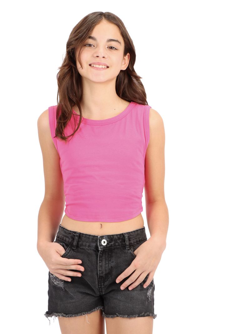 Crop top Juvenil Caffarena-0