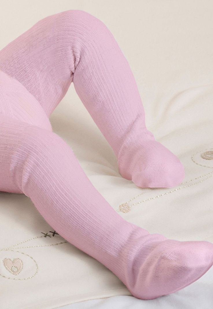 Ballerina Algodón Bebe Rosado Motita-0