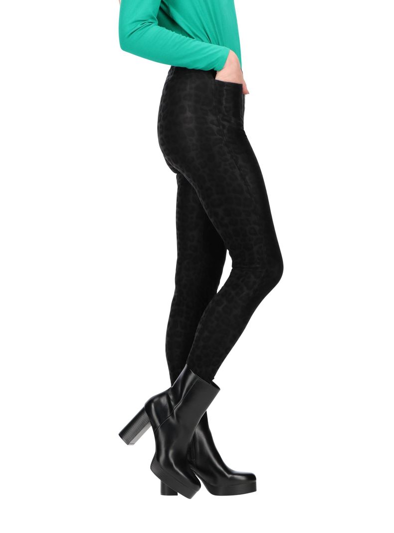 Legging Diseño Térmica Negro Caffarena-2