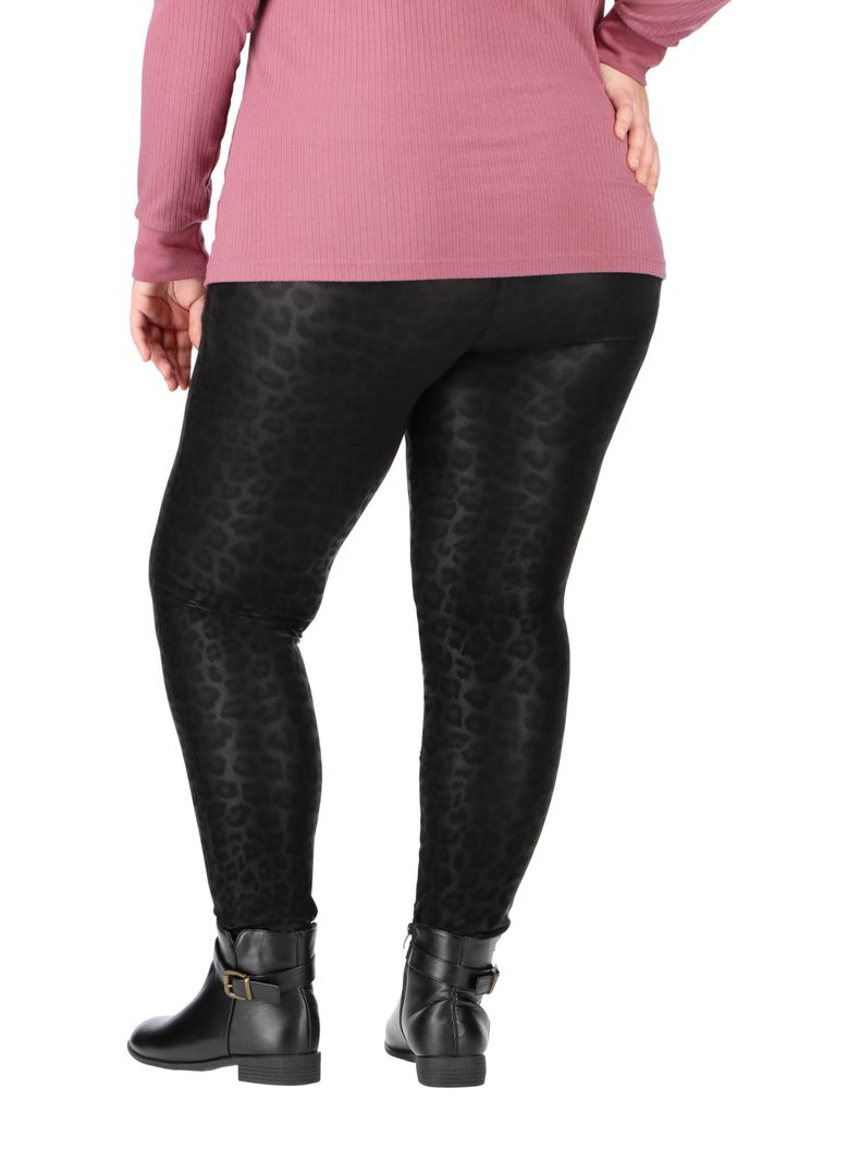 Legging Diseño Térmica Negro Caffarena-4
