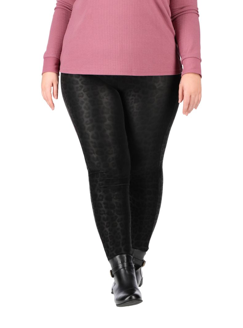 Legging Diseño Térmica Negro Caffarena-7