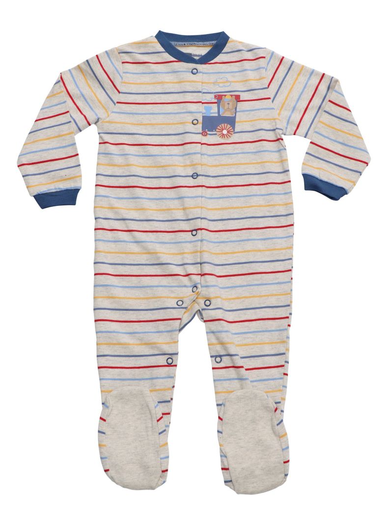 Pijama enterito niño Gris Motita-2