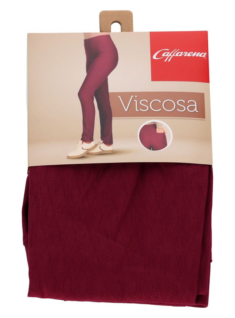 Legging viscosa Diseño en Relieve Caffarena-3