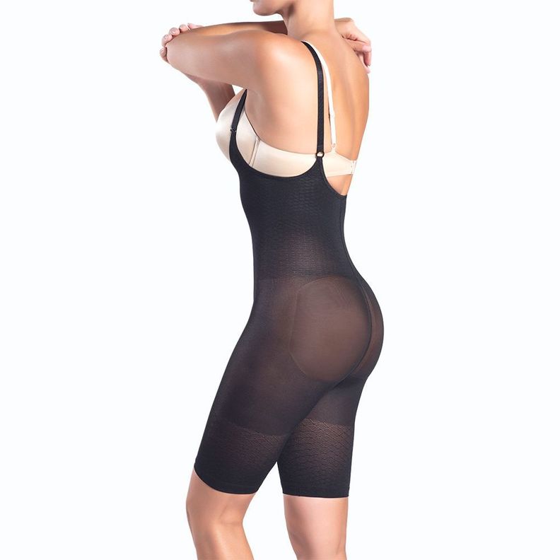 Body Bermuda Reductor Sin Busto Caffarena-0