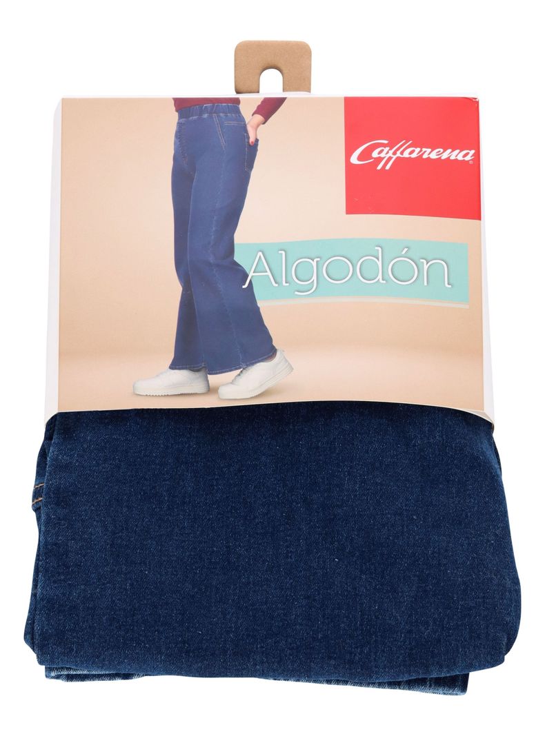 Legging Azul Algodón Caffarena -2