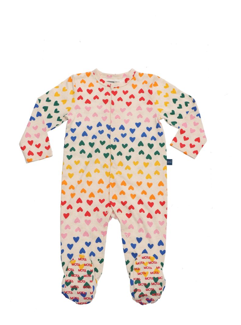 Pijama Niña Beige Algodón Motita-2