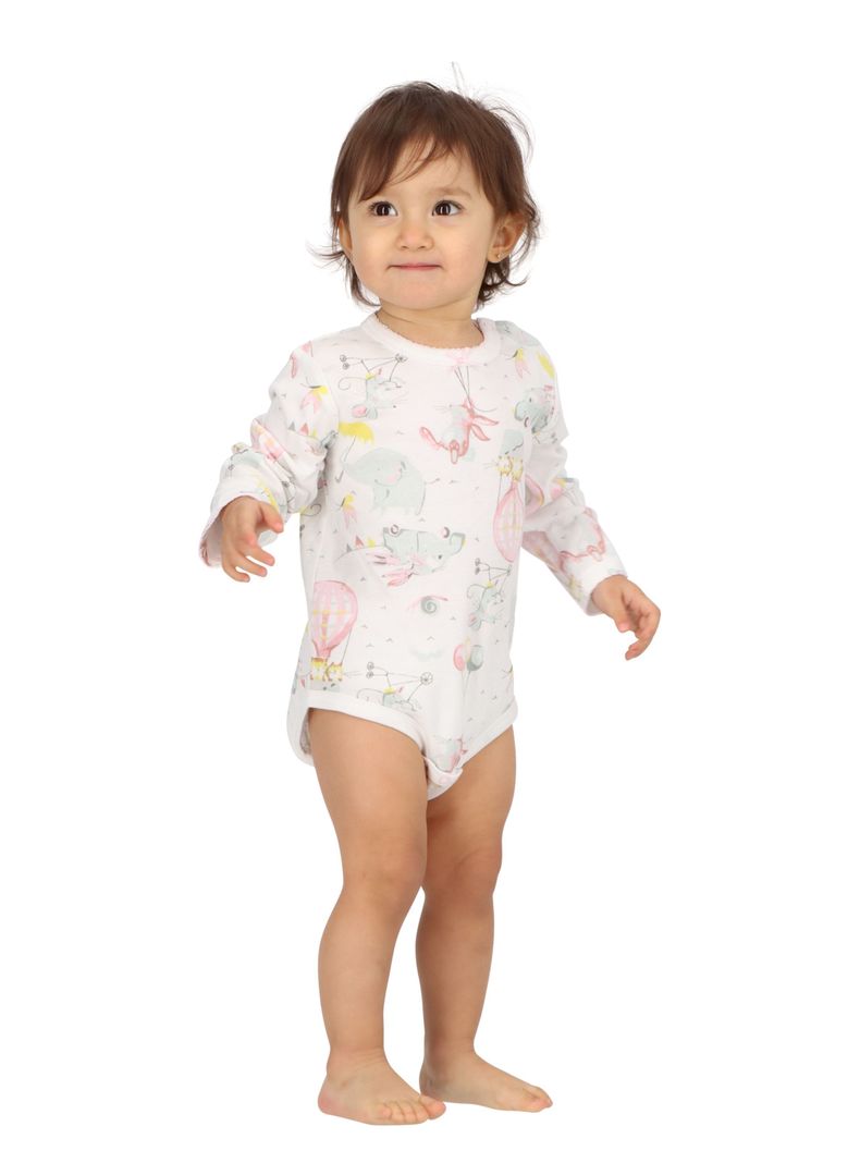 Body Niña Pack 3 Amarillo Mota -3