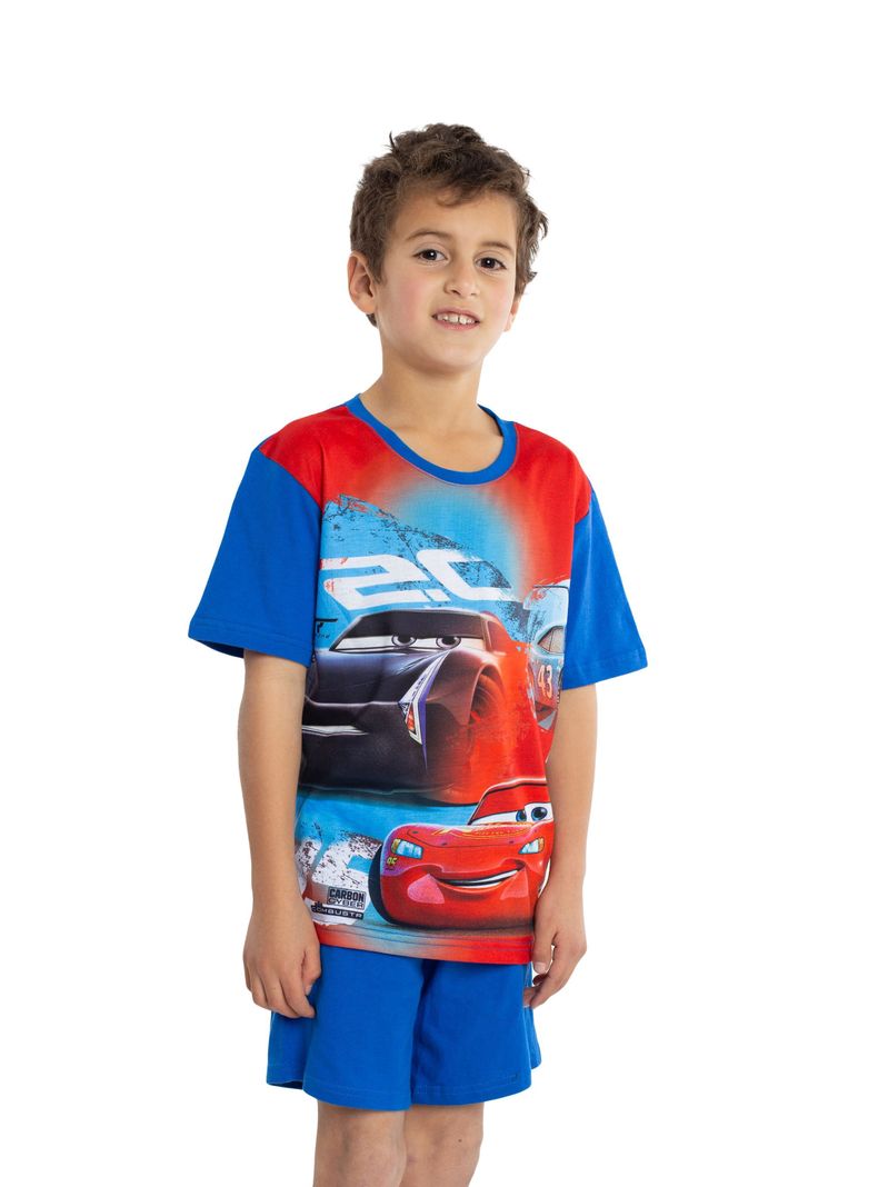 Pijama Algodón Cars Azul Caffarena-0