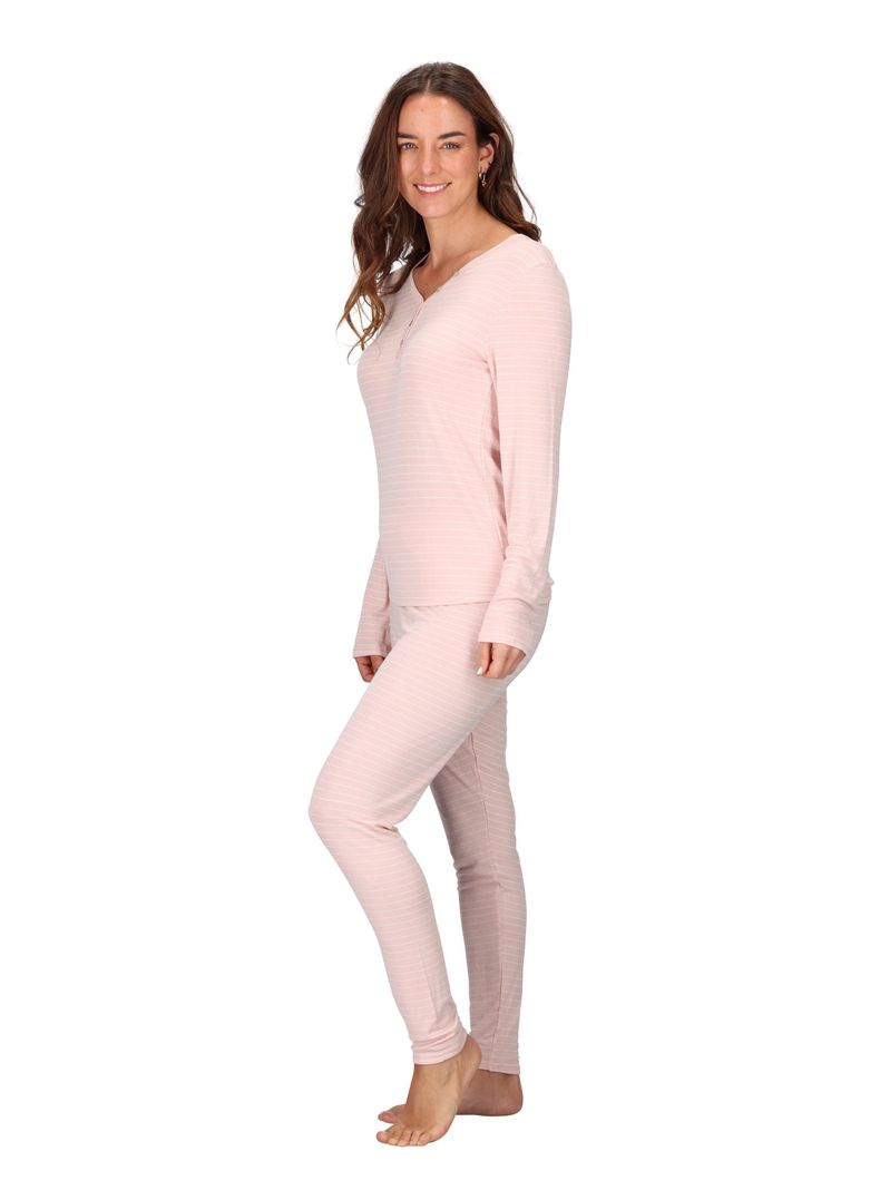 Pijama Viscosa Rosado Caffarena-1