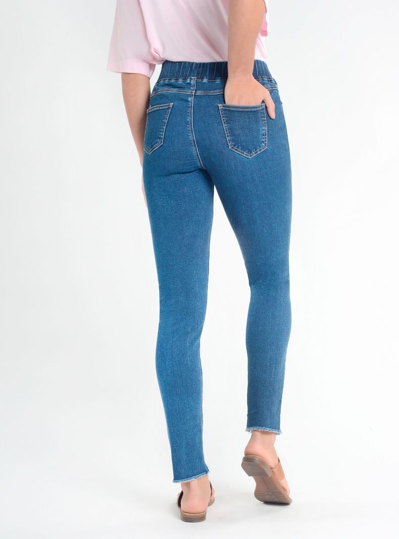 Legging algodón Caffarena Azul-2