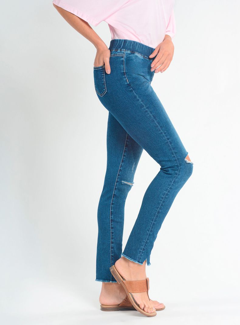 Legging algodón Caffarena Azul-3