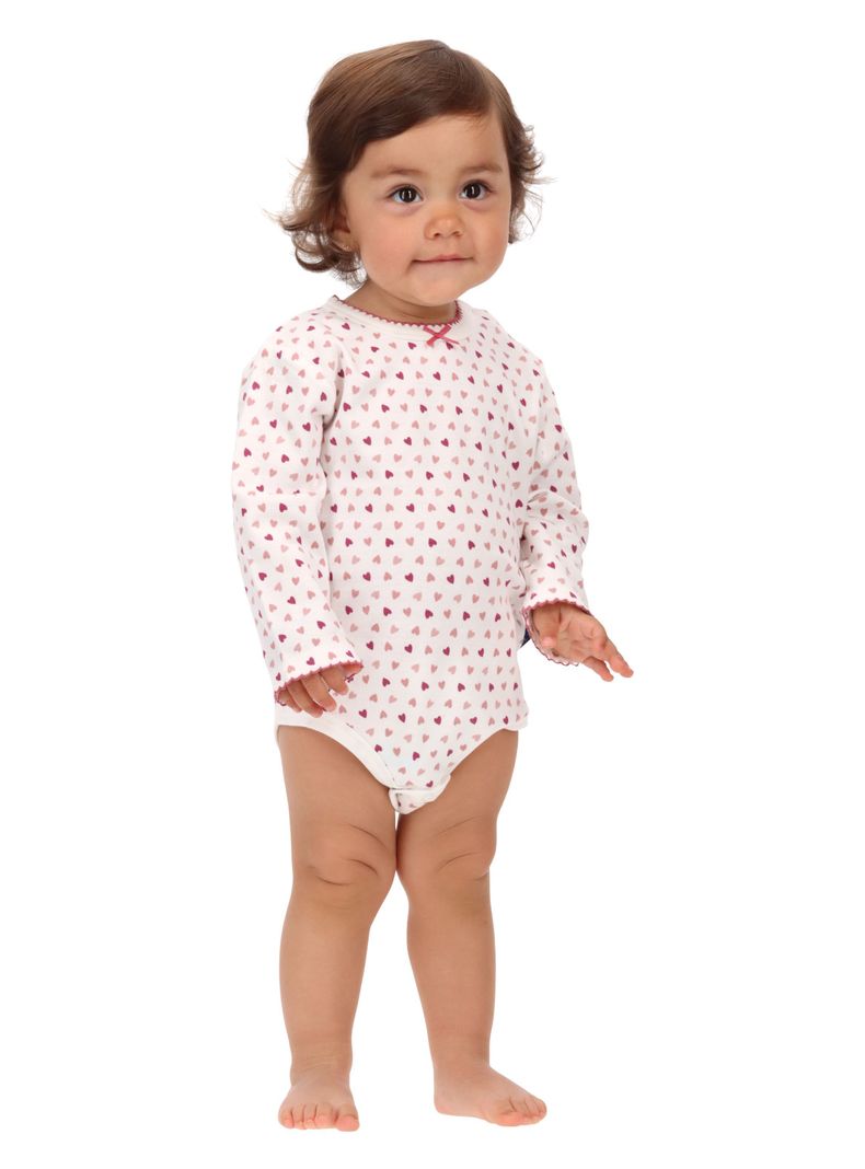 Body manga larga Niña Pack 3 Motita-4