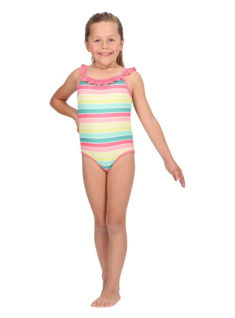 Traje de Baño Infantil Fucsia Caffarena-0