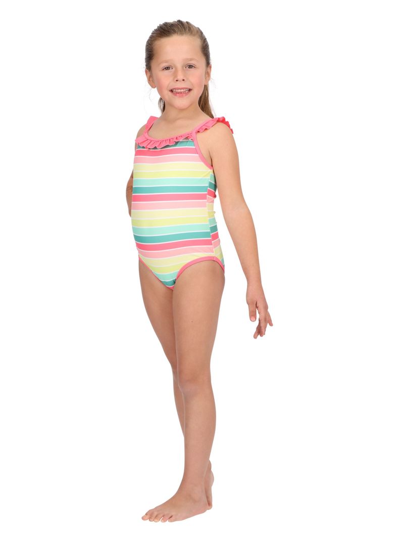 Traje de Baño Infantil Fucsia Caffarena-1