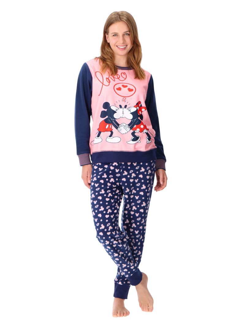 Pijama Mujer Micropolar Minnie Caffarena-0