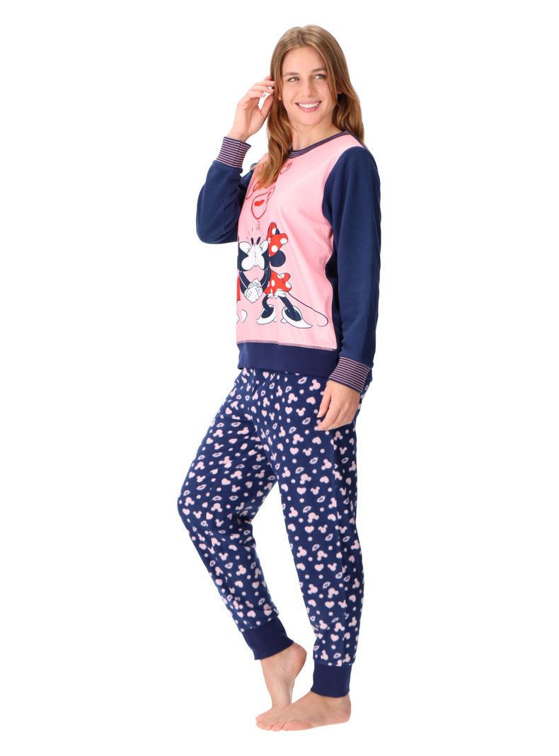 Pijama Mujer Micropolar Minnie Caffarena-1