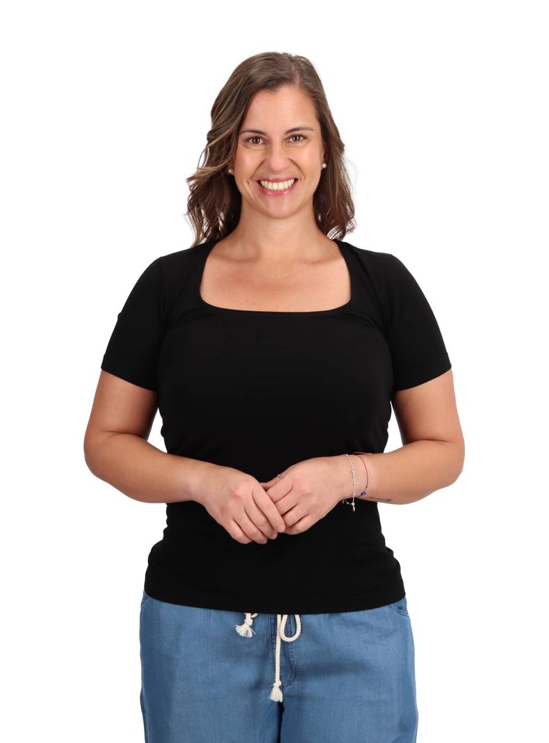 Polera Viscosa Fibra Hipoalergénica Caffarena