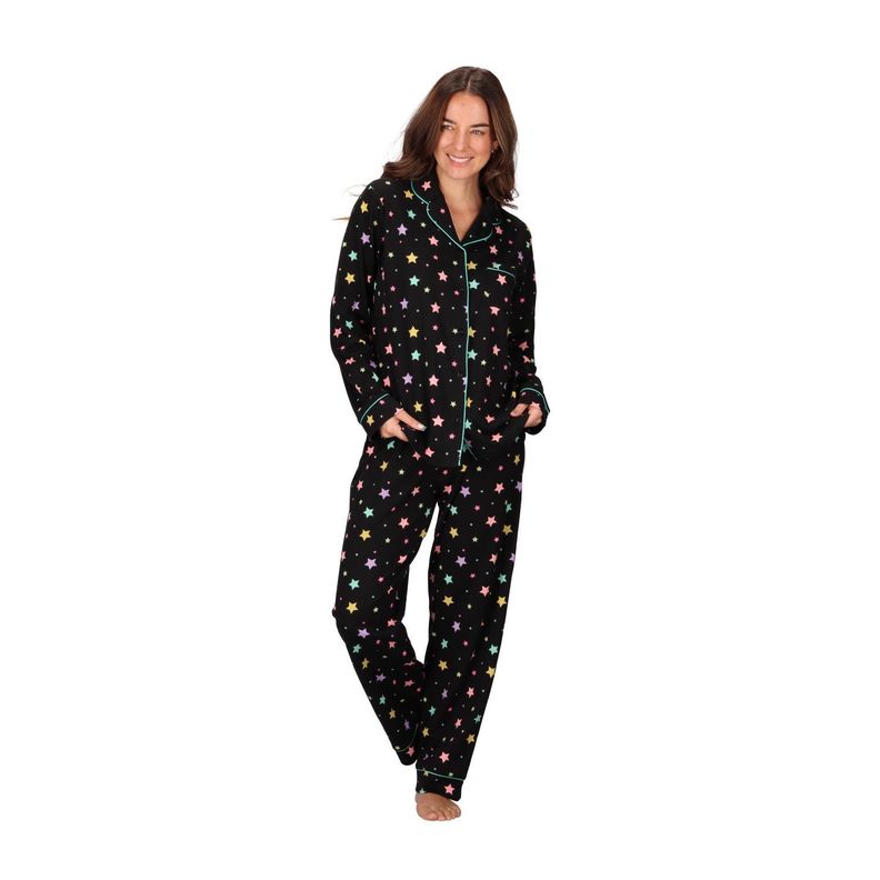 Pijama Algodón Estrellas Caffarena-1