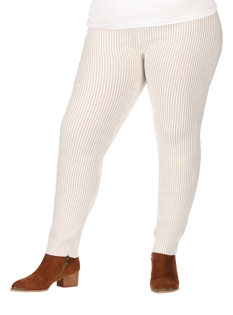 Legging Viscosa beige Caffarena-2