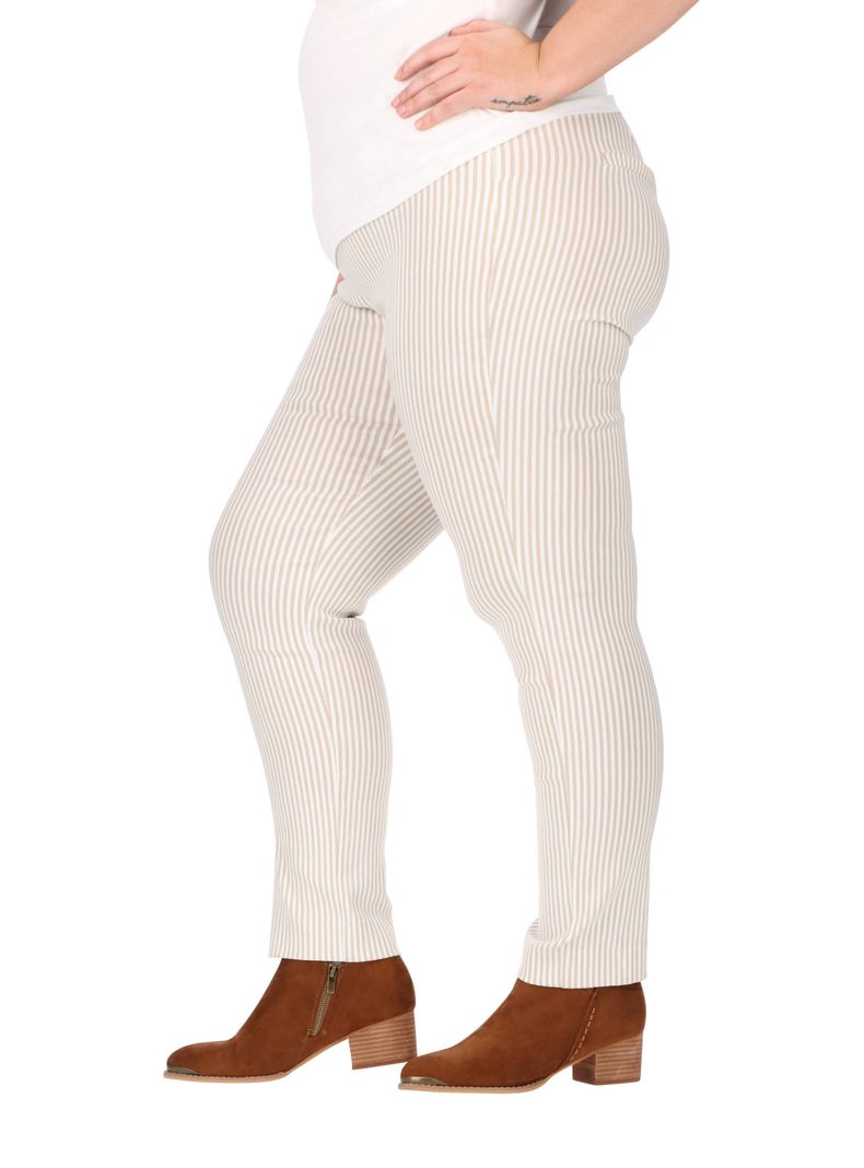 Legging Viscosa beige Caffarena-4