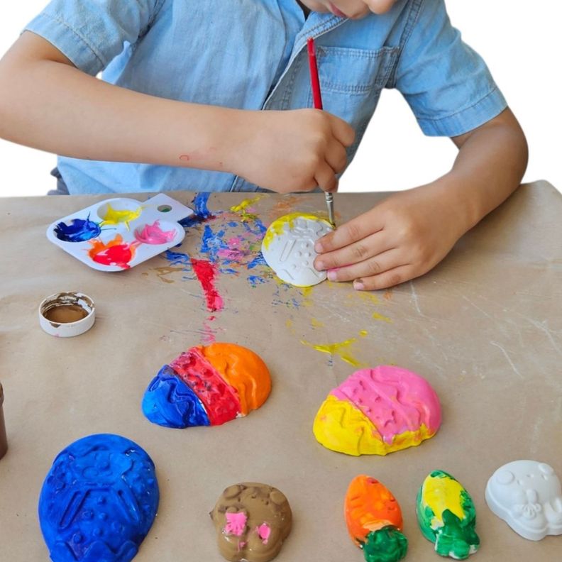 Kit creativo de Yeso, Huevo de pascua
