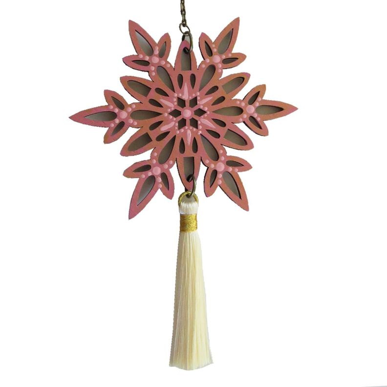 Colgante decorativo de madera-1